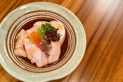 日本酒と楽しみたい「寒ボラ白子」