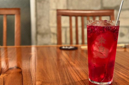 季節限定「生ザクロサワー」※数量限定