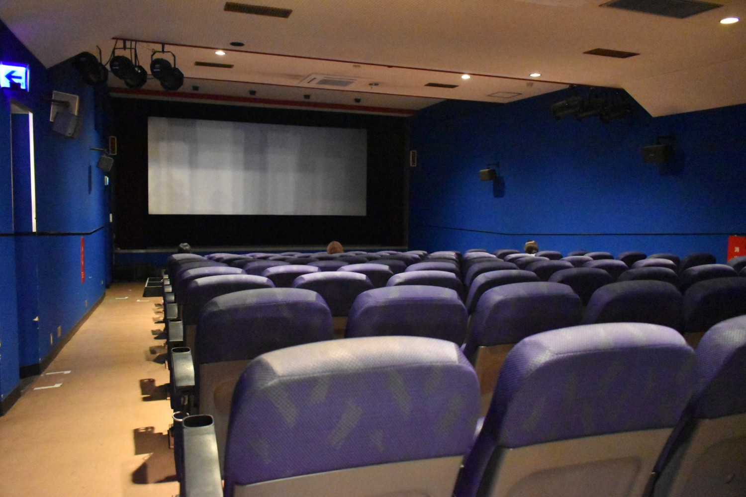 複数のホールがあります。