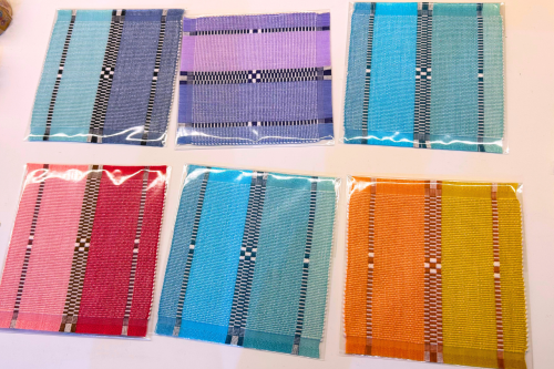 しよんコースター（機織工房しよん）