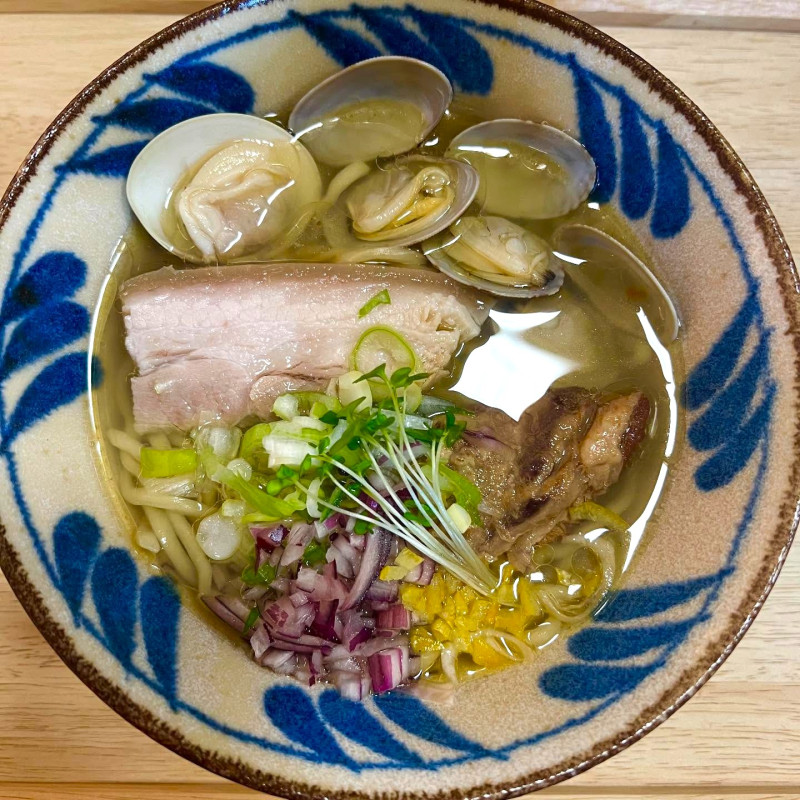 貝汁〆そば 名月