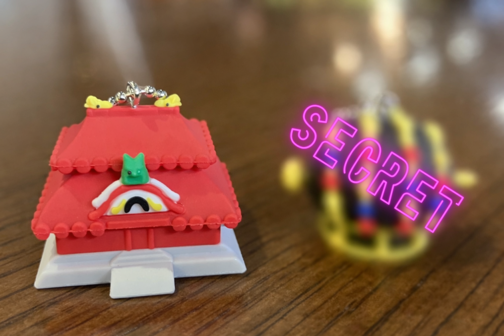 左：①首里城正殿・右：⑤シークレット