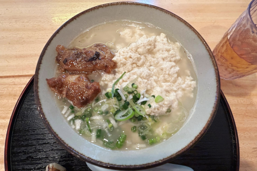 ゆし豆腐そば