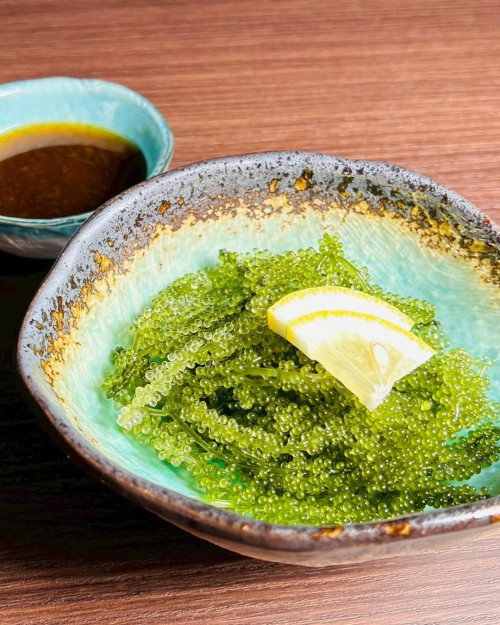 恩納村の名産 海ぶどう