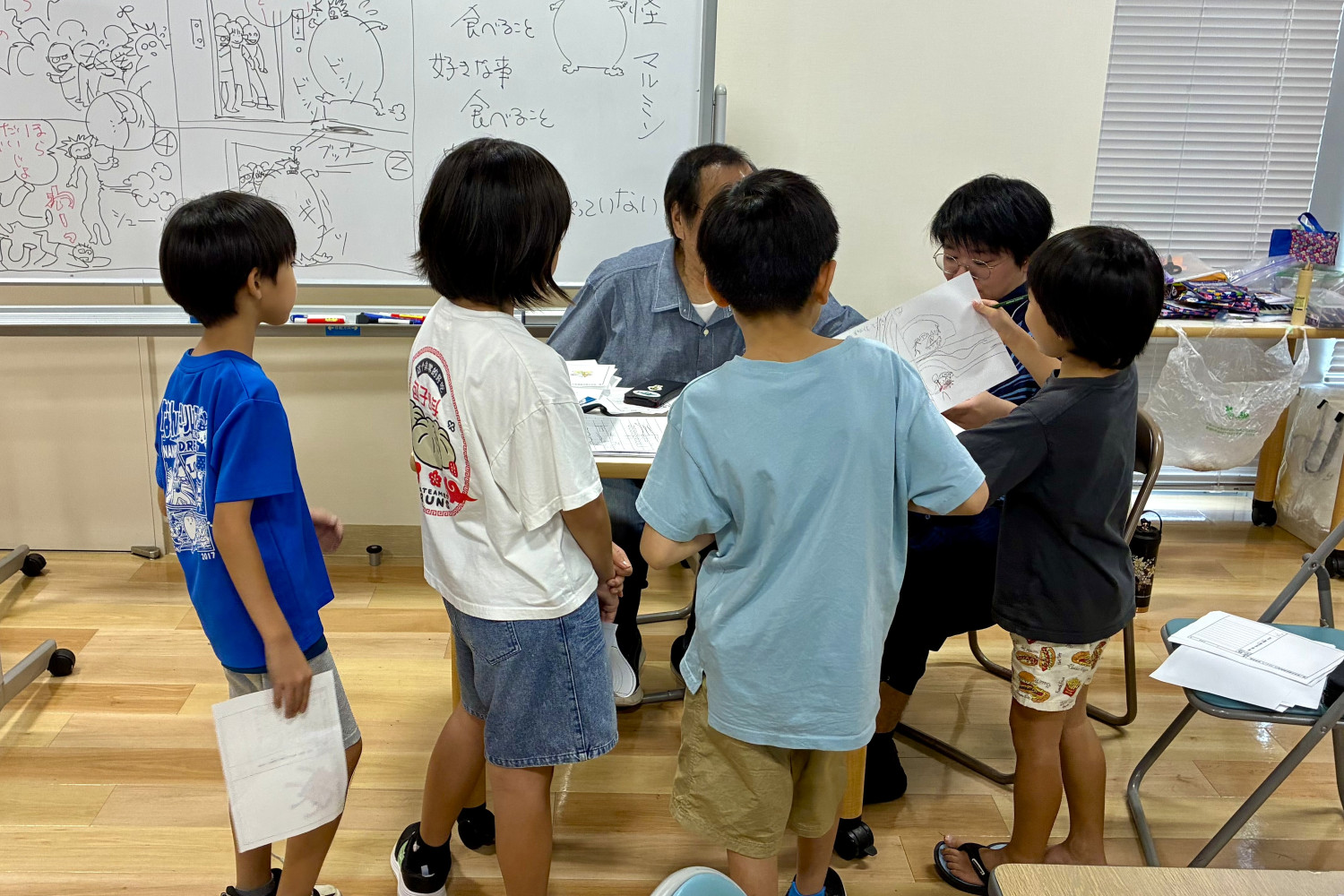 2026年6月27日第一牧志公設市場でのワークショップの様子