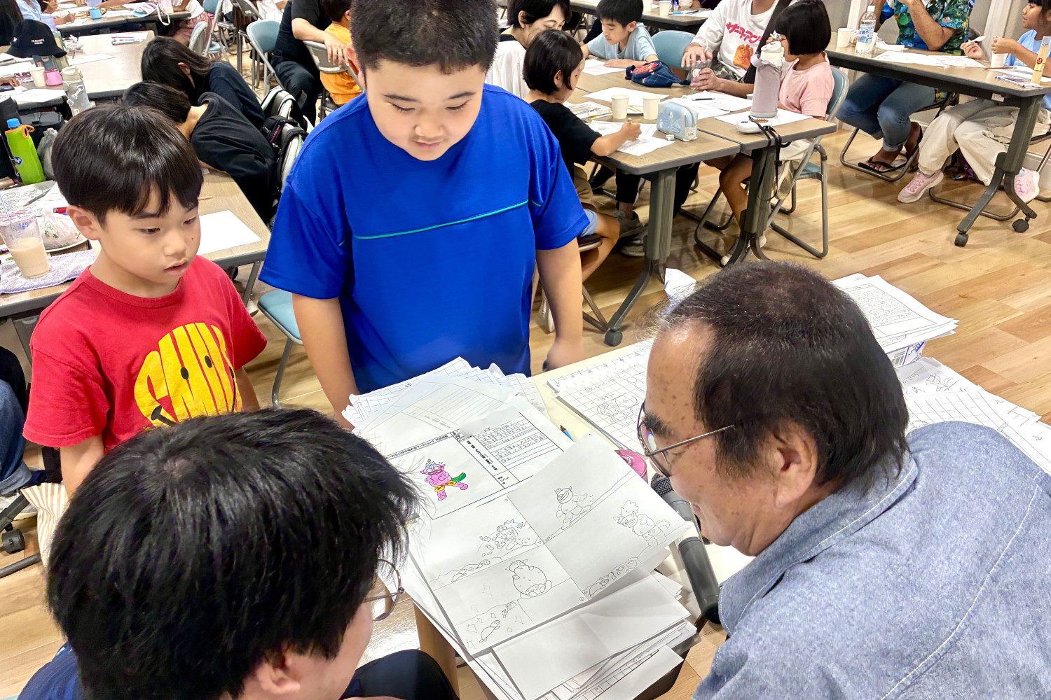 2026年6月27日第一牧志公設市場でのワークショップの様子