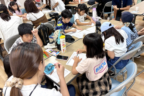 2026年6月27日第一牧志公設市場でのワークショップの様子