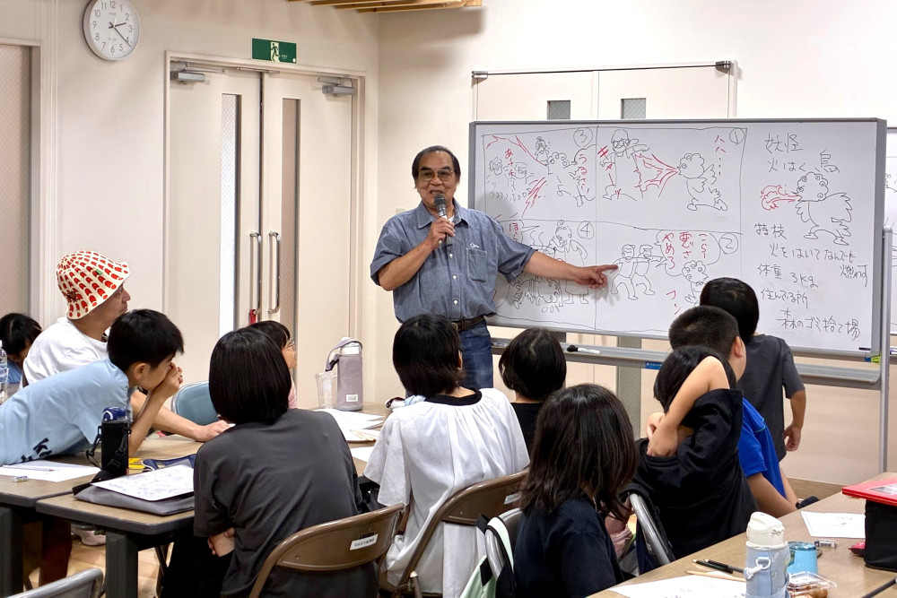 2026年6月27日第一牧志公設市場でのワークショップの様子