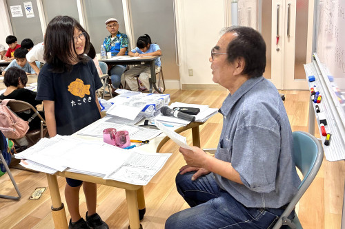 2026年6月27日第一牧志公設市場でのワークショップの様子