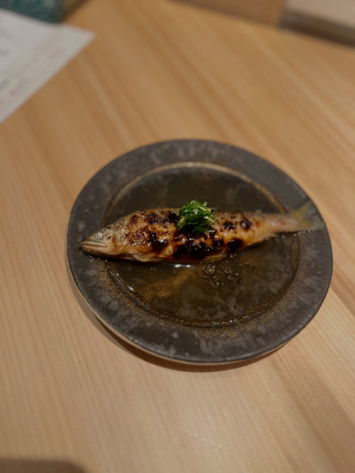 鮎煮浸し