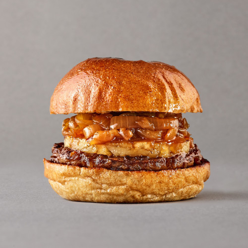 煮玉ねぎたっぷりのクラシックバーガー
